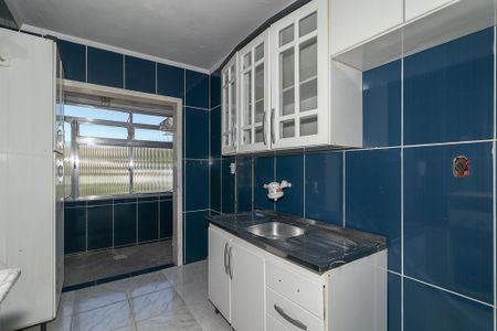 Cozinha de apartamento para alugar com 1 quarto, 65m² em Jardim Dona Leopoldina, Porto Alegre
