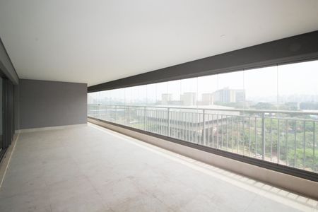 Varanda da Sala de apartamento à venda com 3 quartos, 244m² em Vila Clementino, São Paulo