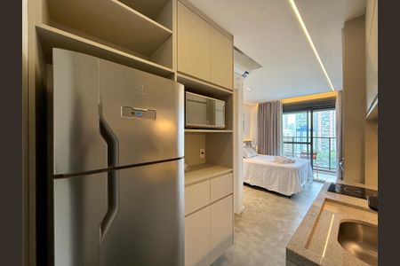 Studio para alugar com 25m², 1 quarto e sem vagaCozinha