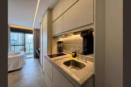 Studio para alugar com 25m², 1 quarto e sem vagaCozinha