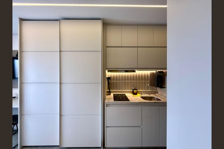 Studio para alugar com 25m², 1 quarto e sem vagaCozinha