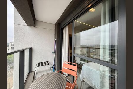 Studio para alugar com 25m², 1 quarto e sem vagaSacada