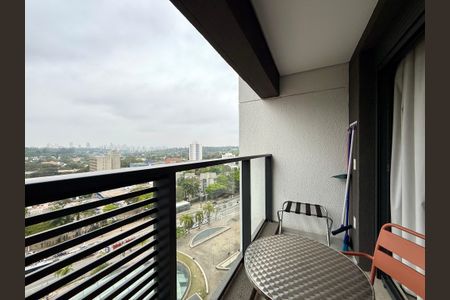 Studio para alugar com 25m², 1 quarto e sem vagaSacada