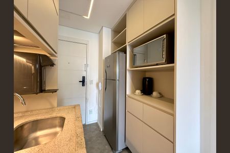 Studio para alugar com 25m², 1 quarto e sem vagaCozinha