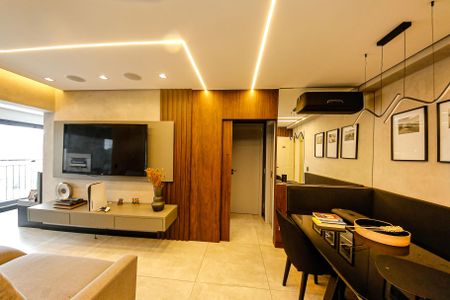 Sala de apartamento à venda com 2 quartos, 64m² em Jardim Independência (são Paulo), São Paulo