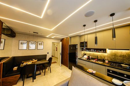 Sala de apartamento à venda com 2 quartos, 64m² em Jardim Independência (são Paulo), São Paulo