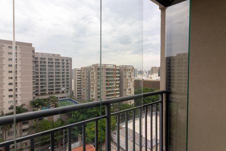 Studio para alugar com 28m², 1 quarto e sem vagaSacada