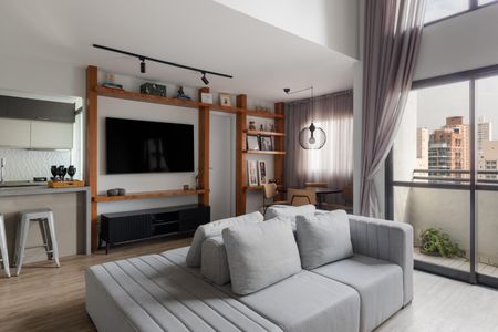 Apartamento para alugar com 80m², 2 quartos e 2 vagasSala