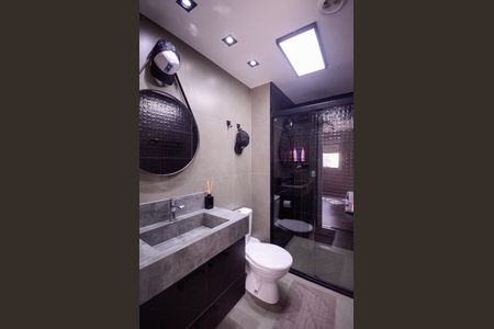 Apartamento à venda com 66m², 2 quartos e 1 vagaBanheiro Social