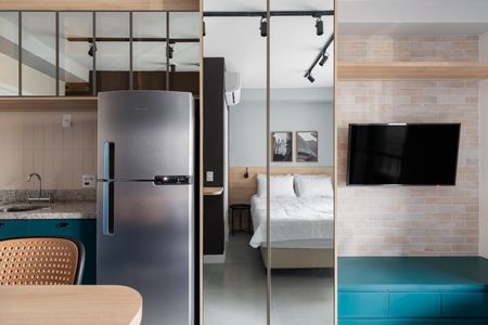 Apartamento para alugar com 22m², 1 quarto e sem vaga Apartamento para alugar com 22m², 1 quarto e sem vagaStudio