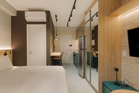 Apartamento para alugar com 22m², 1 quarto e sem vaga Apartamento para alugar com 22m², 1 quarto e sem vagaStudio