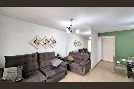 Sala de apartamento à venda com 3 quartos, 82m² em Vila Hamburguesa, São Paulo