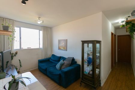 Sala de apartamento à venda com 2 quartos, 60m² em Rio Branco, Belo Horizonte