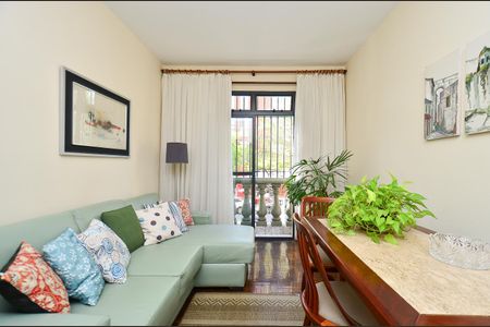 Sala de apartamento à venda com 3 quartos, 93m² em Grajaú, Belo Horizonte