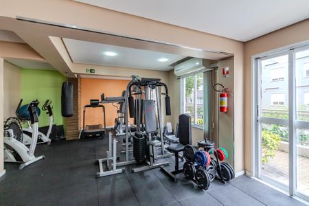 Apartamento à venda com 62m², 1 quarto e 1 vaga Apartamento à venda com 62m², 1 quarto e 1 vagaÁrea comum - Academia