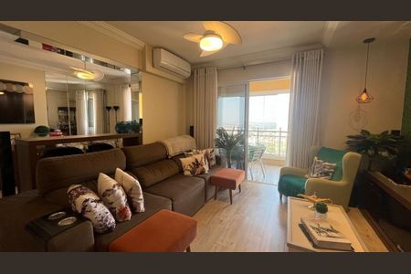 Sala de apartamento à venda com 3 quartos, 114m² em Parque das Flores, Campinas