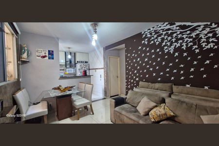 Sala de apartamento à venda com 1 quarto, 44m² em Industrial Santa Rita, Contagem