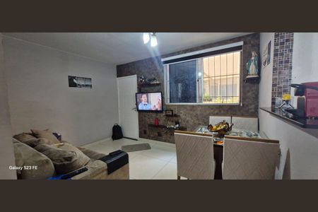 Sala de apartamento à venda com 1 quarto, 44m² em Industrial Santa Rita, Contagem