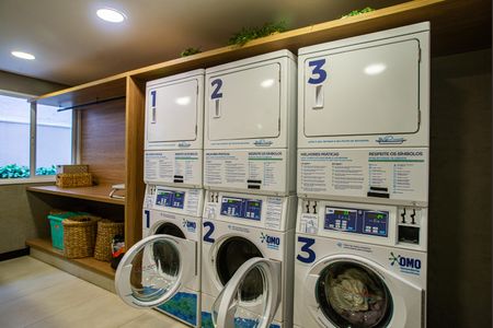 Studio à venda com 26m², 1 quarto e sem vagaÁrea comum - Lavanderia