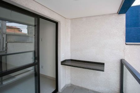 Varanda da Sala de apartamento à venda com 2 quartos, 46m² em Centro, Diadema