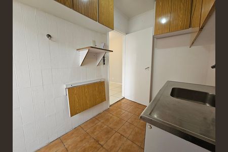 Cozinha de apartamento para alugar com 1 quarto, 48m² em Jardim Caravelas, São Paulo