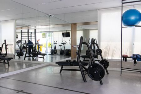 Apartamento à venda com 89m², 2 quartos e 2 vagas Apartamento à venda com 89m², 2 quartos e 2 vagasÁrea comum - Academia