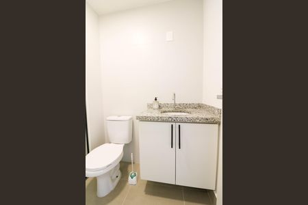 Studio para alugar com 25m², 1 quarto e sem vaga Studio para alugar com 25m², 1 quarto e sem vagaBanheiro