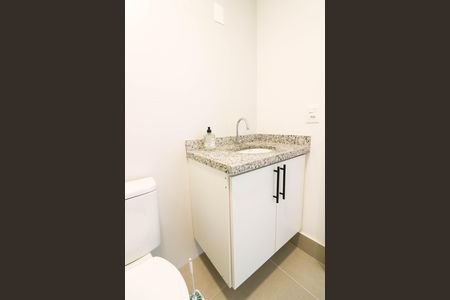 Studio para alugar com 25m², 1 quarto e sem vaga Studio para alugar com 25m², 1 quarto e sem vagaBanheiro