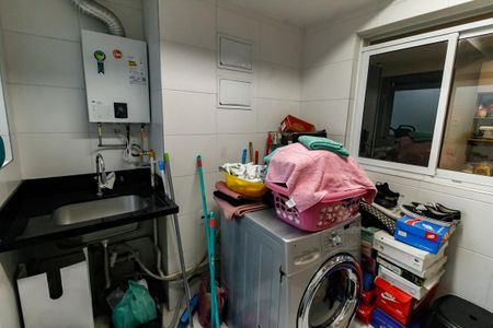 Apartamento à venda com 127m², 2 quartos e 2 vagasDetalhe da area de serviço