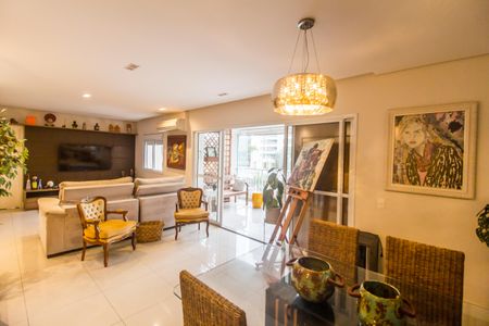 Sala de apartamento à venda com 3 quartos, 133m² em Tamboré, Santana de Parnaíba