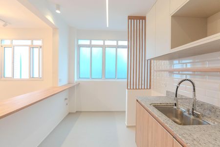 Apartamento à venda com 44m², 1 quarto e sem vagaCozinha e Área de Serviço