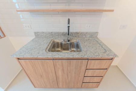 Apartamento à venda com 44m², 1 quarto e sem vagaCozinha e Área de Serviço