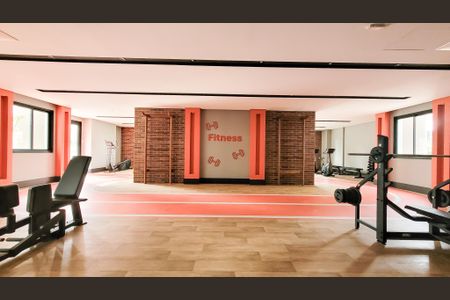 Apartamento à venda com 46m², 1 quarto e 1 vaga Apartamento à venda com 46m², 1 quarto e 1 vagaÁrea comum - Academia