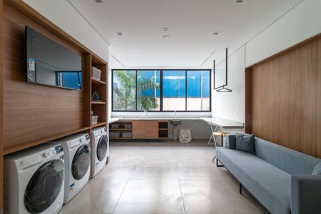 Studio à venda com 26m², 1 quarto e sem vaga Studio à venda com 26m², 1 quarto e sem vagaÁrea comum - Lavanderia