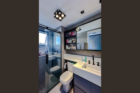 Apartamento à venda com 159m², 3 quartos e 2 vagasBanheiro da Suíte 1