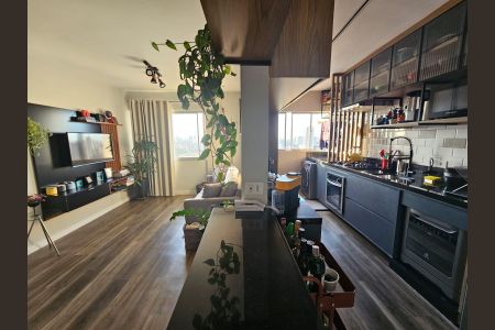 Sala de apartamento à venda com 2 quartos, 70m² em Vila das Merces, São Paulo