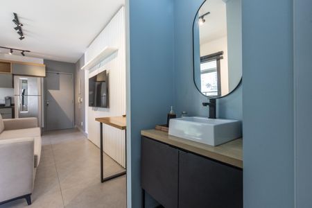 Apartamento para alugar com 45m², 1 quarto e 1 vagaLavabo