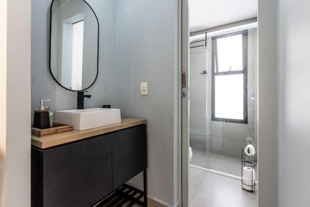 Apartamento para alugar com 45m², 1 quarto e 1 vagaLavabo