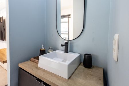 Apartamento para alugar com 45m², 1 quarto e 1 vagaLavabo