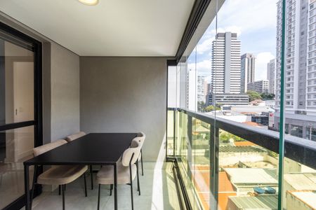Apartamento para alugar com 45m², 1 quarto e 1 vagaVaranda