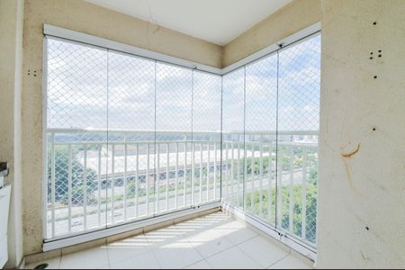Varanda da Sala de apartamento para alugar com 3 quartos, 75m² em Vila Augusta, Guarulhos