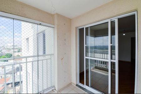Varanda da Sala de apartamento para alugar com 3 quartos, 75m² em Vila Augusta, Guarulhos