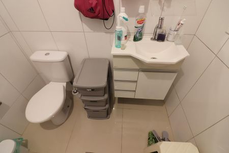 Banheiro Social de apartamento à venda com 1 quarto, 68m² em Centro, São Bernardo do Campo