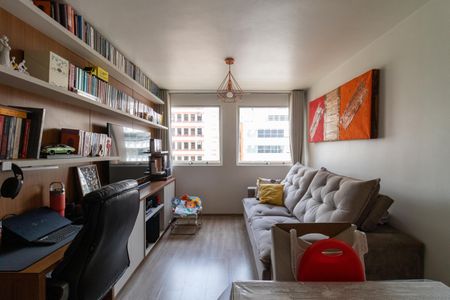 Sala de apartamento à venda com 2 quartos, 65m² em Água Branca, São Paulo