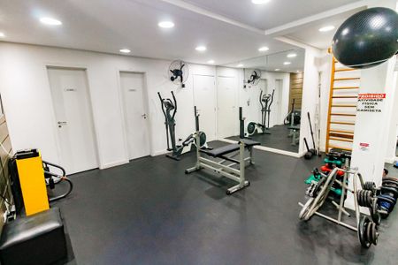 Apartamento para alugar com 90m², 3 quartos e 2 vagas Apartamento para alugar com 90m², 3 quartos e 2 vagasÁrea comum - Academia