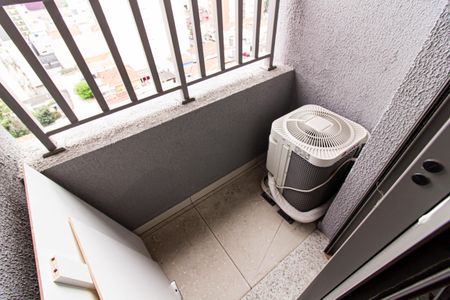 Studio à venda com 21m², 1 quarto e sem vagaVaranda