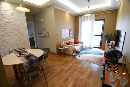 Sala de apartamento à venda com 1 quarto, 65m² em Centro, Campinas