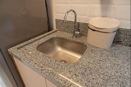 Studio à venda com 21m², 1 quarto e sem vaga Studio à venda com 21m², 1 quarto e sem vagaCozinha