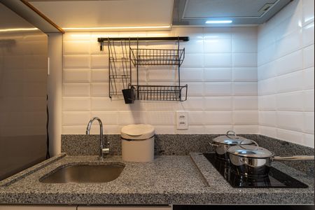 Studio à venda com 21m², 1 quarto e sem vaga Studio à venda com 21m², 1 quarto e sem vagaCozinha