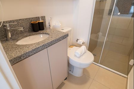 Studio à venda com 21m², 1 quarto e sem vaga Studio à venda com 21m², 1 quarto e sem vagaBanheiro